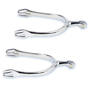 1171 Dynamic Dressage Spurs with coarse toothed rowel